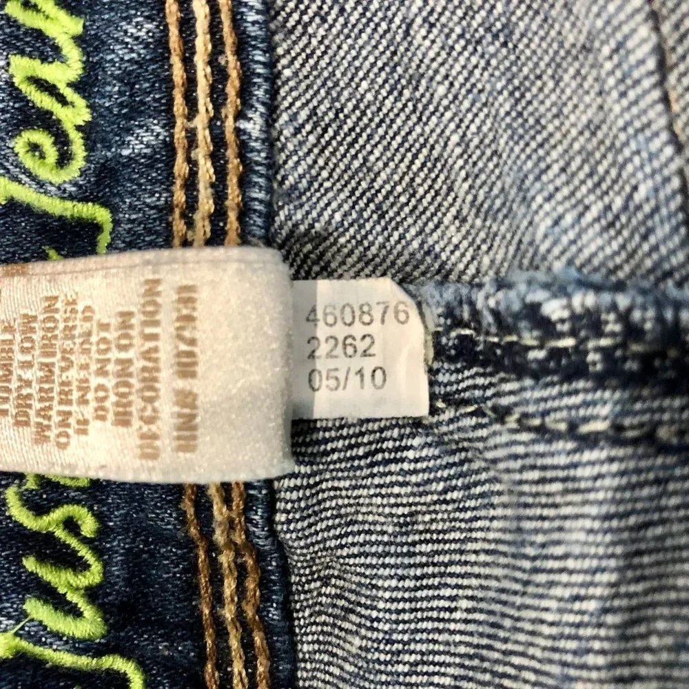 Justice I ❤️Justice Jeans Simply Low Girls 10R Used - Picture 11 of 11